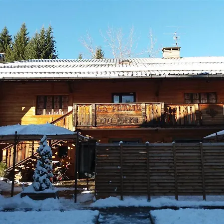 Ferienwohnung La Ferme Du Lay Arâches Exterior foto