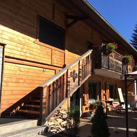 Ferienwohnung La Ferme Du Lay Arâches Exterior foto